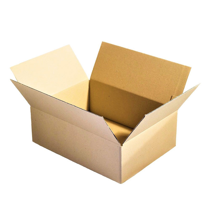 Caisse carton américaine 350x250x150 blanc Caisses carton américaines