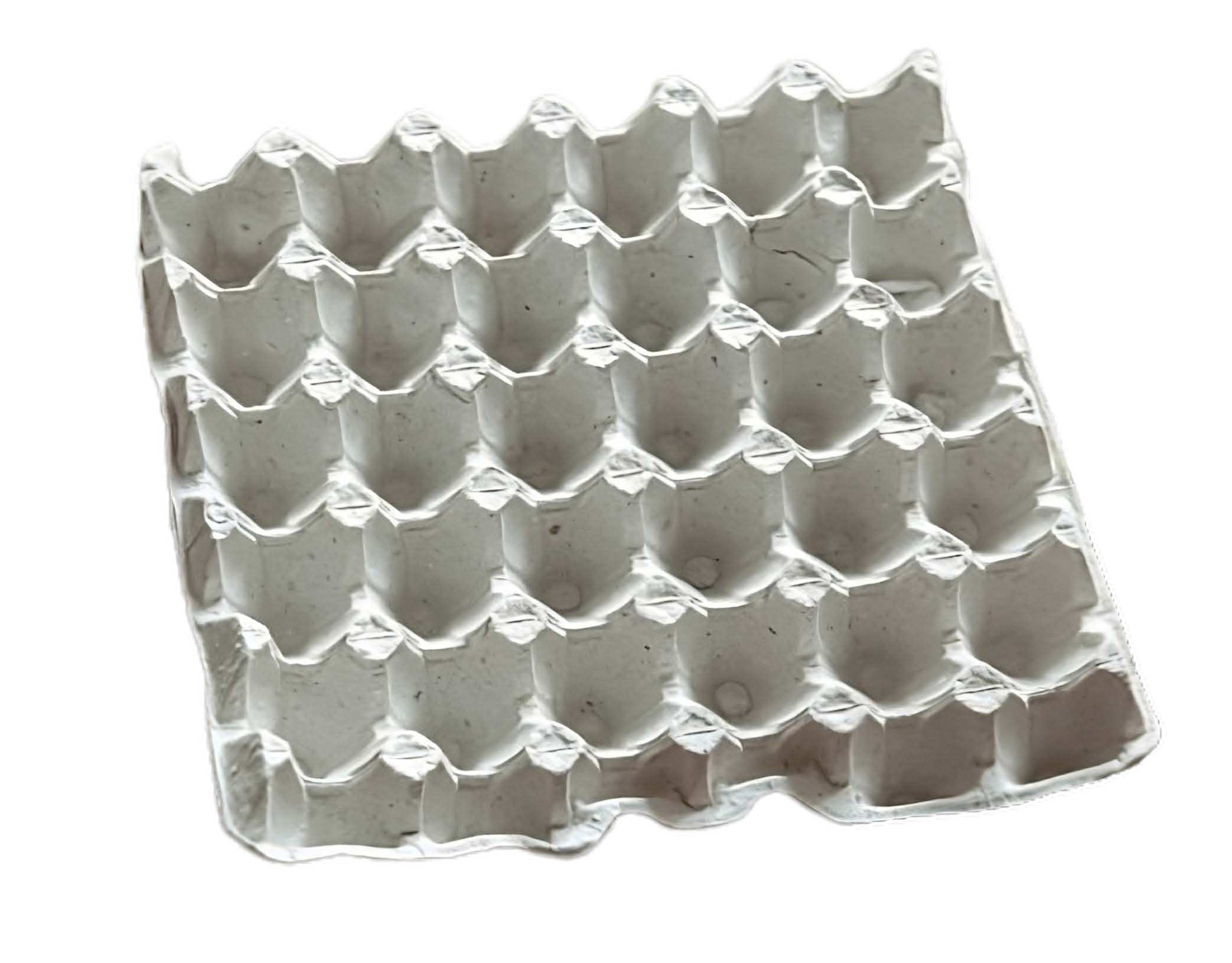 Plateau cuisson en papier alvéolé avec 12 trous de 4,8 cm H30mm