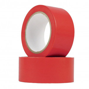 Ruban adhésif PP couleur Rouge 50mm x 66ml
