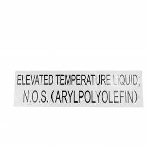 Étiquette officielle de transport ARYLPOLYOLEFIN 700 x 200mm