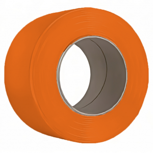 Feuillard textile fil à fil en polyester orange 13mm x 400ml