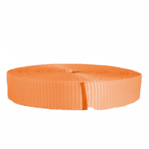 Feuillard textile tissé orange 13mm x 400ml- Résistance 410kg