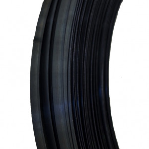 Feuillard acier 32mm noir laqué