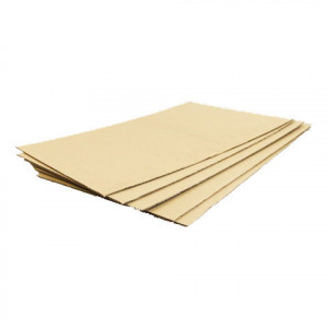 Plaque de carton ondulé simple cannelure B-150 464gr/m² - 1500x2000mm