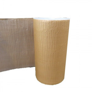 Rouleau simple bulle D10 80µ+ 1 face kraft brun 1.20m x 100ml