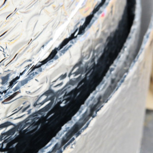 Rouleau simple bulle métallisé 1m x 100ml