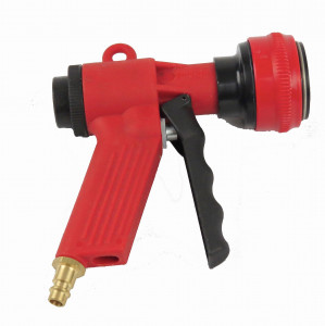 Pistolet rouge mini jet flow avec embout à clipser
