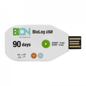 Contrôleur de température USB à usage unique 110j Bion BioLog