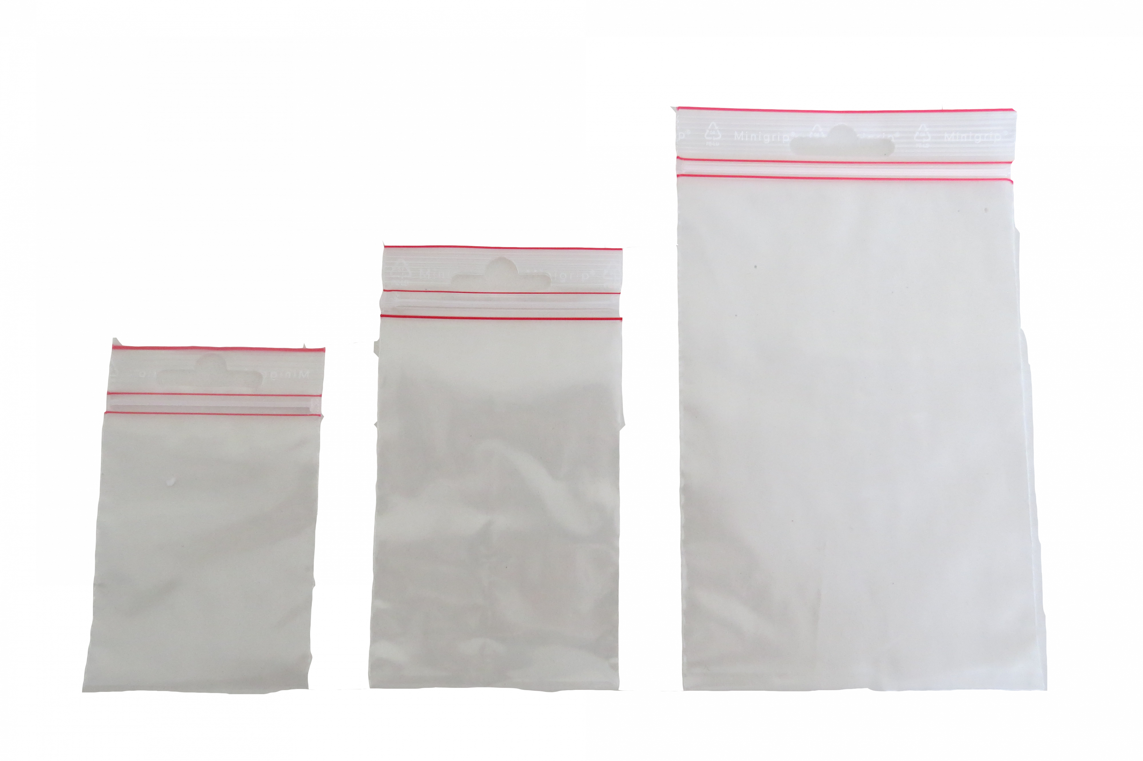 Emballage Services 100 Sachets 5 x 8 cm - Alimentaire - Fermeture ZIP -  Transparent à prix pas cher