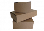 Boîtes postales en carton brun pour faciliter l'expédition de produits par voie postale